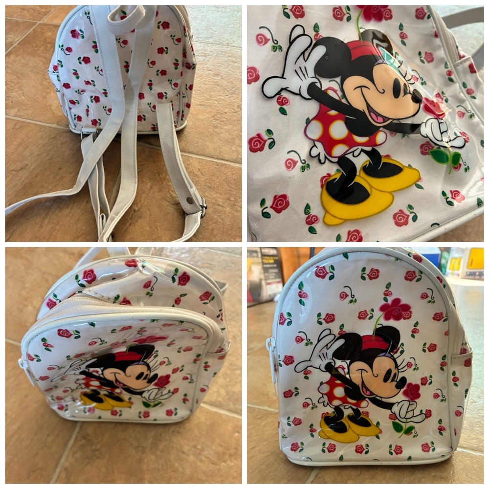 RARE vintage Disney store Minnie backpack. EXCELLENT condition!